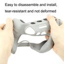 Sunnylife For Mini 3 Pro DJI RC Remote Control Silicone Protective Case, Style: With Hood (Black)