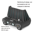 Sunnylife For Mini 3 Pro DJI RC Remote Control Silicone Protective Case, Style: With Hood (Gray)