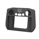 Sunnylife For Mini 3 Pro DJI RC Remote Control Silicone Protective Case, Style: Without Hood (Black)