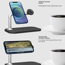 3 In 1 Magnetic Wireless Charger For iPhone12/13&iWatch&AirPods(Black)