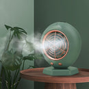 Home Office Portable Desktop Spray Fan Air Cooler, Spec: Plug-in Model(White)