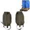 04 Outdoor Short Mountaineering Anti-Snow Leg Covers(Green)