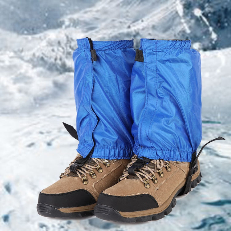 04 Outdoor Short Mountaineering Anti-Snow Leg Covers(Green)
