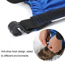 04 Outdoor Short Mountaineering Anti-Snow Leg Covers(Black)