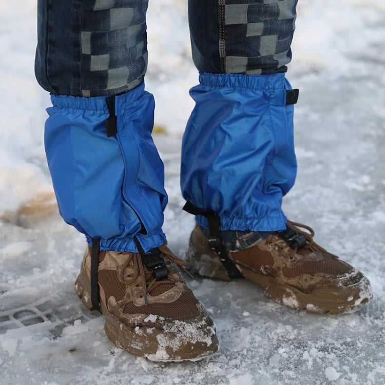 04 Outdoor Short Mountaineering Anti-Snow Leg Covers(Green)