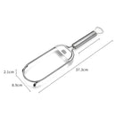 Stainless Steel Vegetable Cutter Grater, Specification: 4 Blades+Finger Protector Colorful Box