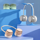 ZAY-F011 USB Charging Portable Sports Neck Bladeless Fan(Green)