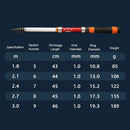 Soft Tailed Small Rod Retracting Short Raft Fishing Rod, Length: 1.8m