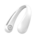 Lazy Hanging Neck Fan Bladeless Silent Sports Fan,Model: T36 White 3000 mAh