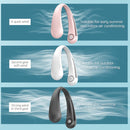 Lazy Hanging Neck Fan Bladeless Silent Sports Fan,Model: T36 White 3000 mAh