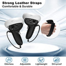 VR Controller Anti-collision Half-pack Silicone Protective Cover For Oculus Quest 2(White)