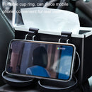 Car Armrest Box Hanging Tissue Box Storage Box Water Cup Holder(Double Cup)