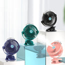 USB Charging Desktop Clip Style Cooling Fan, Spec: Spray (Pink)