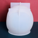D804 Epoxy Mould Skull Candle Silicone Mould