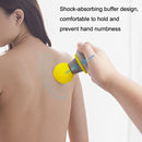 Mini Fascia Device Smart Whole Body Muscle Vibrating Massage Relaxer, Style: Ordinary Model (Yellow)