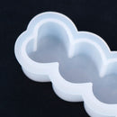 2 PCS D2111-1 DIY Drop Mold Heart Candle Silicone Mold