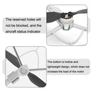 Sunnylife MM3-KC407 For Mini 3 Pro Propeller Blades Anti-Collision Protection Ring(Light Grey)