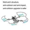 Sunnylife MM3-KC407 For Mini 3 Pro Propeller Blades Anti-Collision Protection Ring(Light Grey)