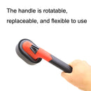 2 Sets Handle+Sponge Long Handle Car Tire Varnishing Brush Tire Waxing Brush Sponge
