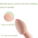2 Sets/20pcs Mixed-colors Mini Leather Wet and Dry Makeup Finger Puff