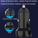 IBD352 Aluminum Alloy Dual Interface Car Charger, Spec: QC3.0 30W+PD 3.0 30W