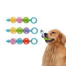 Candy Color Pet Toothpaste Chewing Toy TPR Molar Stick(NO.2 Color)