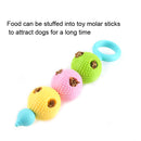 Candy Color Pet Toothpaste Chewing Toy TPR Molar Stick(NO.1 Color)