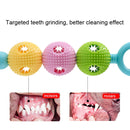 Candy Color Pet Toothpaste Chewing Toy TPR Molar Stick(NO.2 Color)
