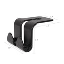 6 PCS Multifunctional Car Seat Hook Lock Type Mobile Phone Holder