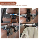 6 PCS Multifunctional Car Seat Hook Lock Type Mobile Phone Holder