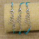 2 Sets 3 In 1 Starfish Shell Beaded Adjustable Bracelet