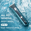 Waterproof Pet Shaver Dog Electric Hair Clipper, Specification: Package 2(Blue)
