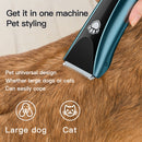 Waterproof Pet Shaver Dog Electric Hair Clipper, Specification: Package 3(Blue)