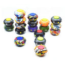 3 PCS Circular Rotary Decompression Fingertip Spinning Top, Color: Green Yellow 01