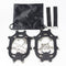 1 Pair 23 Spikes Crampons Outdoor Winter Walk Ice Fishing Snow Shoe Spikes,Size: M Black