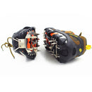 1 Pair 18 Large Spikes Crampons Outdoor Winter Walk Ice Fishing Snow Shoe Spikes,Size: M Black