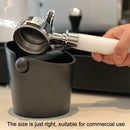 Coffee Knocking Grounds Bucket Waste Grounds Basin Grounds Box, Style:, Color: A Model (Coffee Brown)