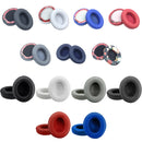 2 PCS Leather Soft Breathable Headphone Cover For Beats Studio 2/3, Color: Titanium Gray