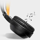 2 PCS Slow Rebound Sponge Headphone Cover Cushion For DAREU EH712/EH715(Black Red Net)