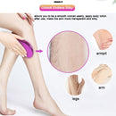 Nano -Glass Hair Removal Physical Painless Safe Epilator(Metal Rose Gold)