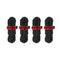 4 PCS / Set CLS Outdoor Camp Reflective Wind-Proof Camping Support Rod(Black)