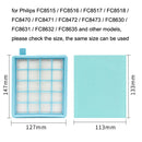 Filterx2+Filter Cottonx6+Air Filter Cottonx4 Vacuum Cleaner Accessories For Philips FC8471 / FC8630 / FC9322