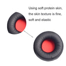 2 PCS Breathable Headphone Case Ear Pads For Audio-Technica ATH-FC7/FC700/FC707/FC5/RE70(Black Net)