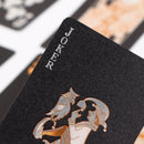 2 PCS Card Game Bronzing Waterproof Playing Cards