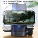 Magnetic Vertical 3 In 1 Wireless Charge Rack For iPhone 12/13/14 Series&iWatch&AirPods(Black)