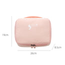 RH914 Travel Portable Waterproof Large-capacity Cosmetic Storage Bag(Mint Green)