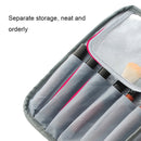RH914 Travel Portable Waterproof Large-capacity Cosmetic Storage Bag(Pink)