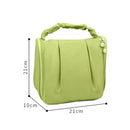RH2205 Travel Hanging Pleated Portable Cosmetic Bag(Blue)
