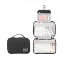 RH261 Foldable Travel Dry and Wet Separation Washing Bag(Black)