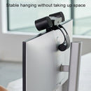Computer Screen Clip Fan Hanging Screen Fan USB Fan Light(Black)